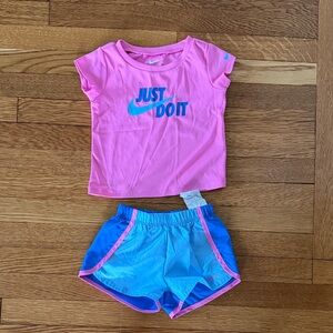 Nike Pink and Blue Kids Set
